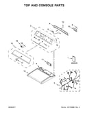 Top and console parts