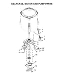 Gearcase, motor and pump parts