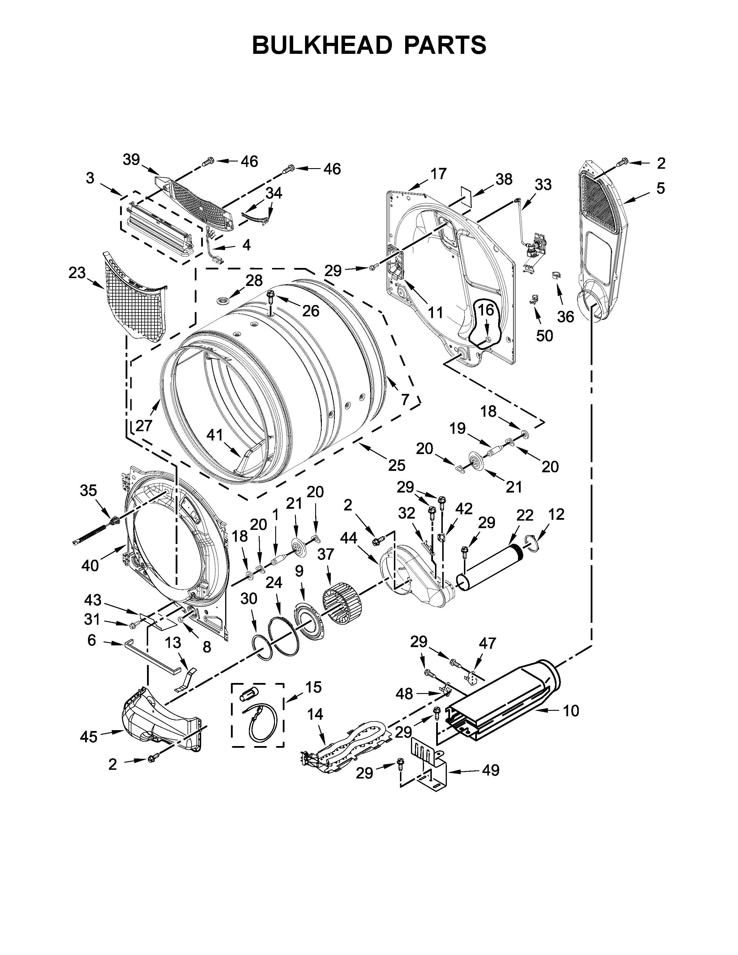 Bulkhead parts