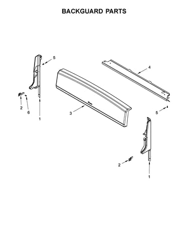 Backguard parts