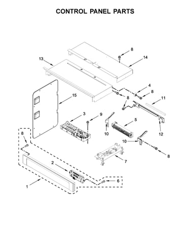 Control panel parts