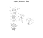 Maytag MMW9730FZ02 internal microwave parts diagram