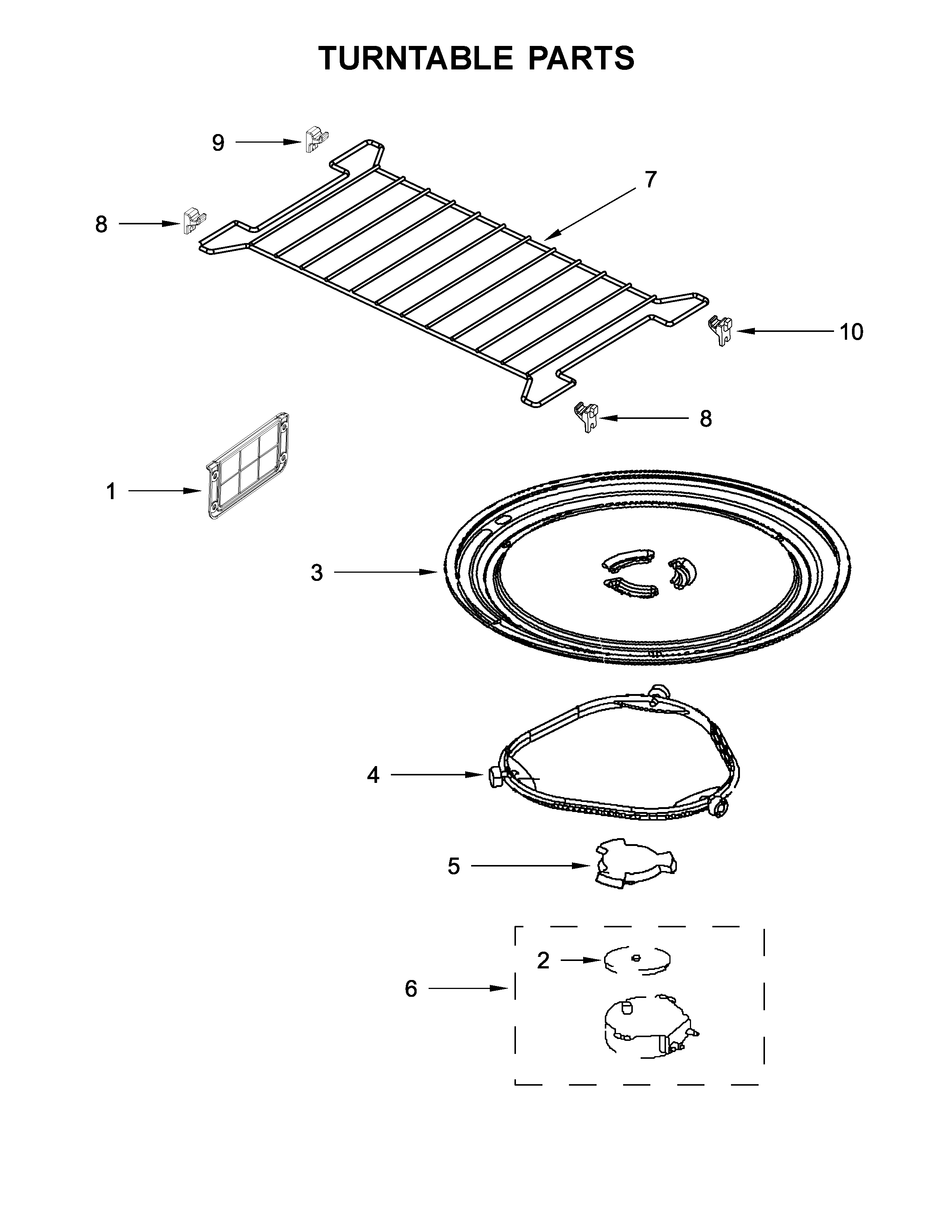 TURNTABLE PARTS