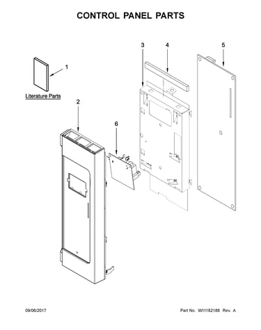 Control panel parts