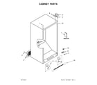 Maytag MZF34X18FW01 cabinet parts diagram