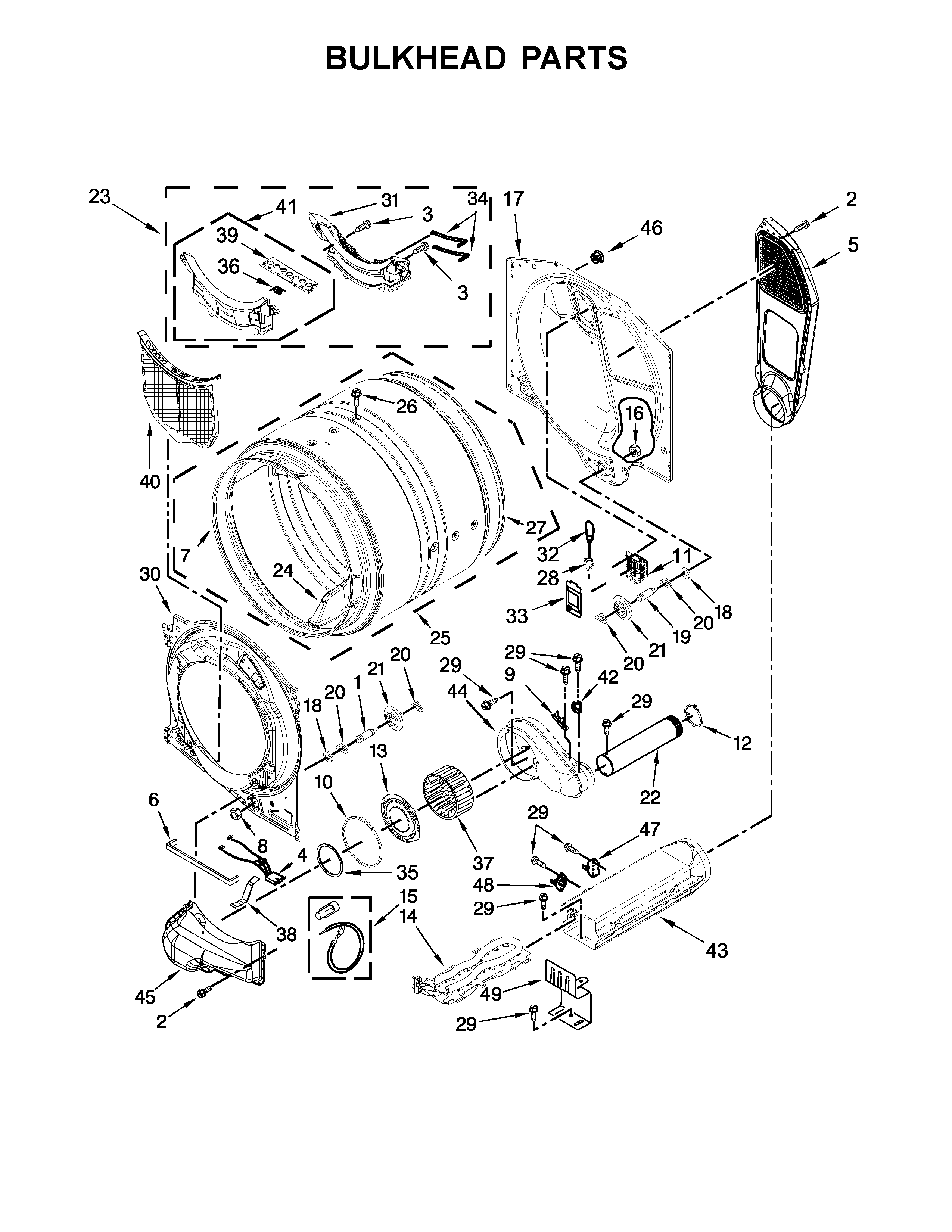 Bulkhead parts