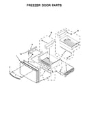 Freezer door parts