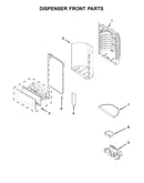 Dispenser front parts