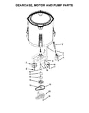 Gearcase, motor and pump parts
