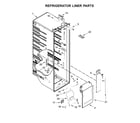 KitchenAid KRSC503ESS00 refrigerator liner parts diagram