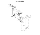 KitchenAid KRSC503ESS00 air flow parts diagram