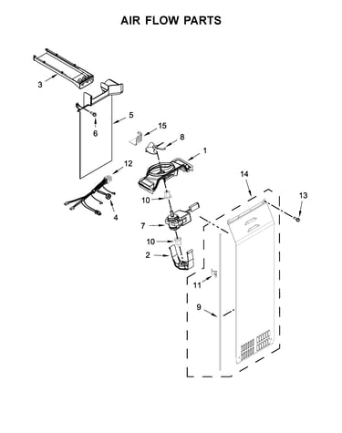 Air flow parts