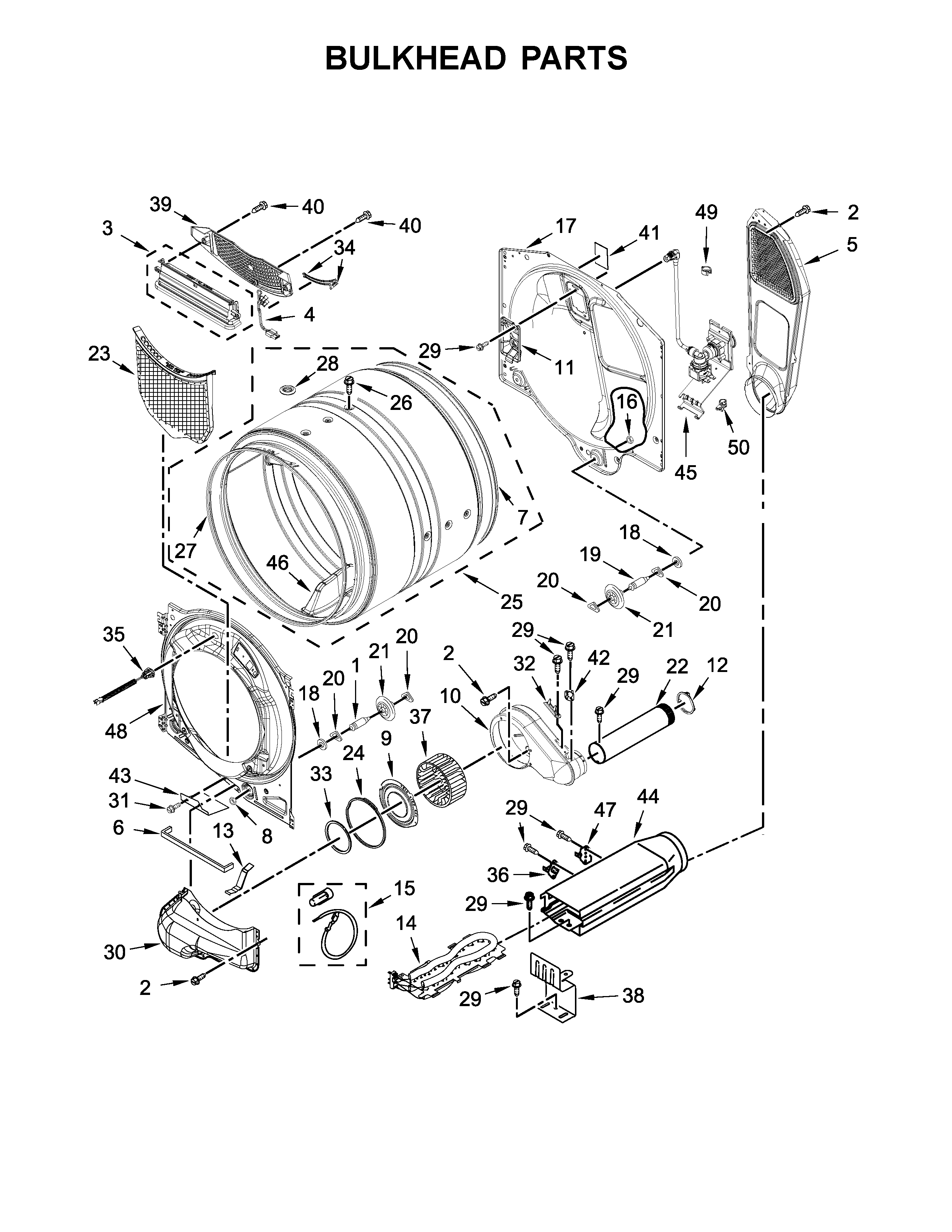 Bulkhead parts