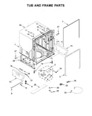Tub and frame parts
