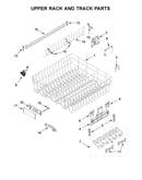 Upper rack and track parts