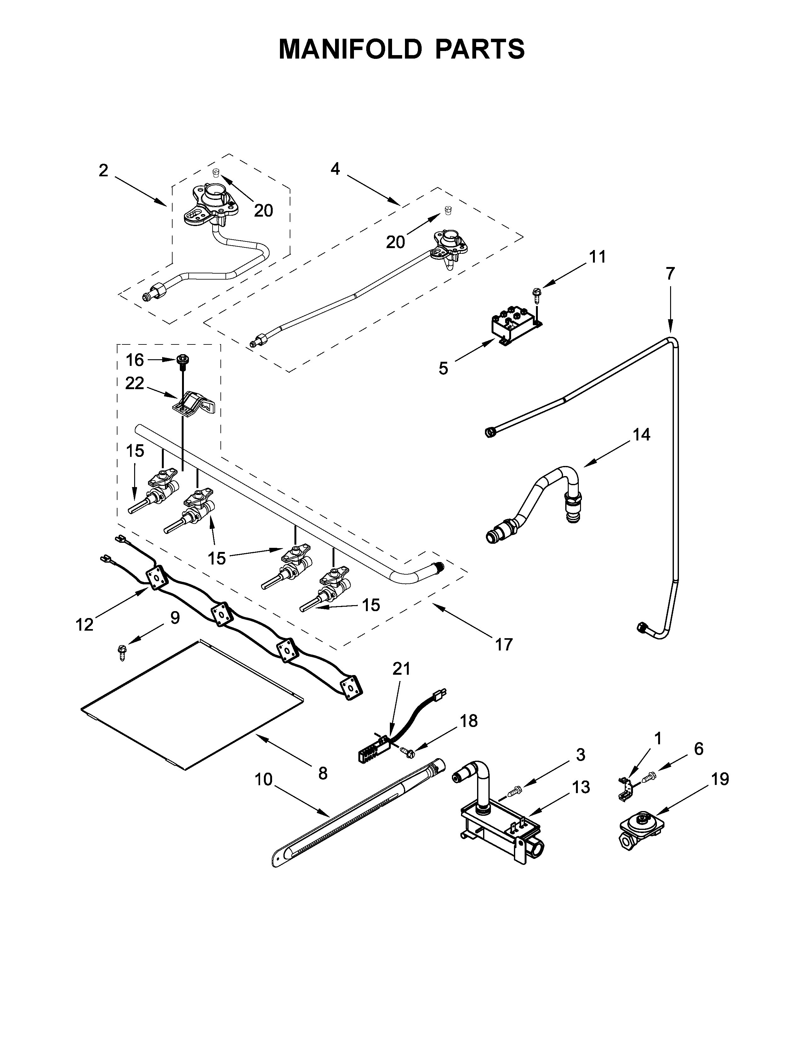 MANIFOLD PARTS