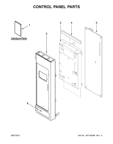 Control panel parts