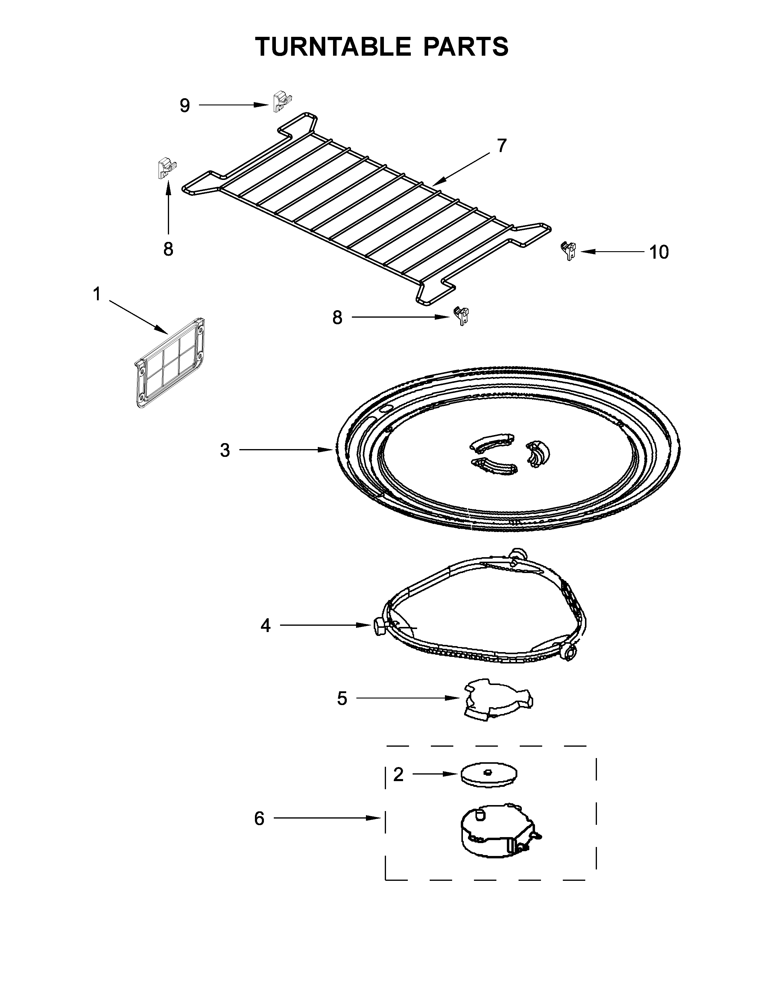 TURNTABLE PARTS