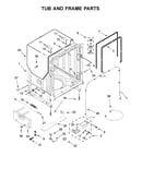 Tub and frame parts