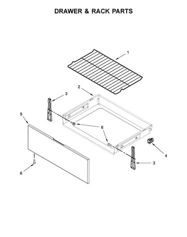 Drawer & rack parts
