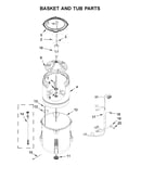 Basket and tub parts