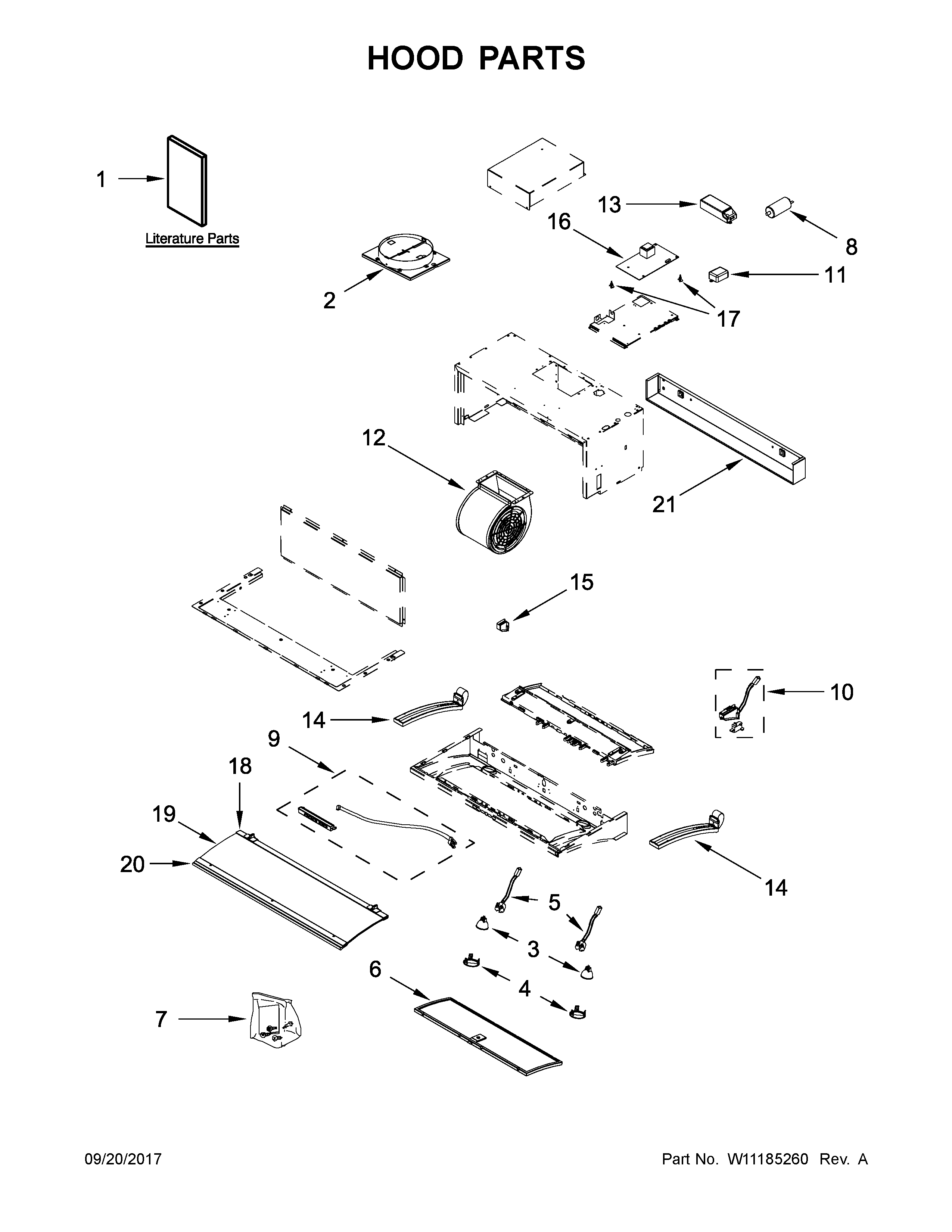 Hood parts
