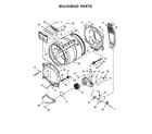 Whirlpool WGD8000DW4 bulkhead parts diagram
