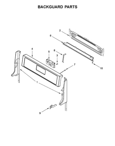 Backguard parts