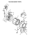 Tub and basket parts