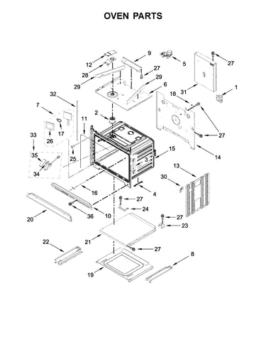 Oven parts