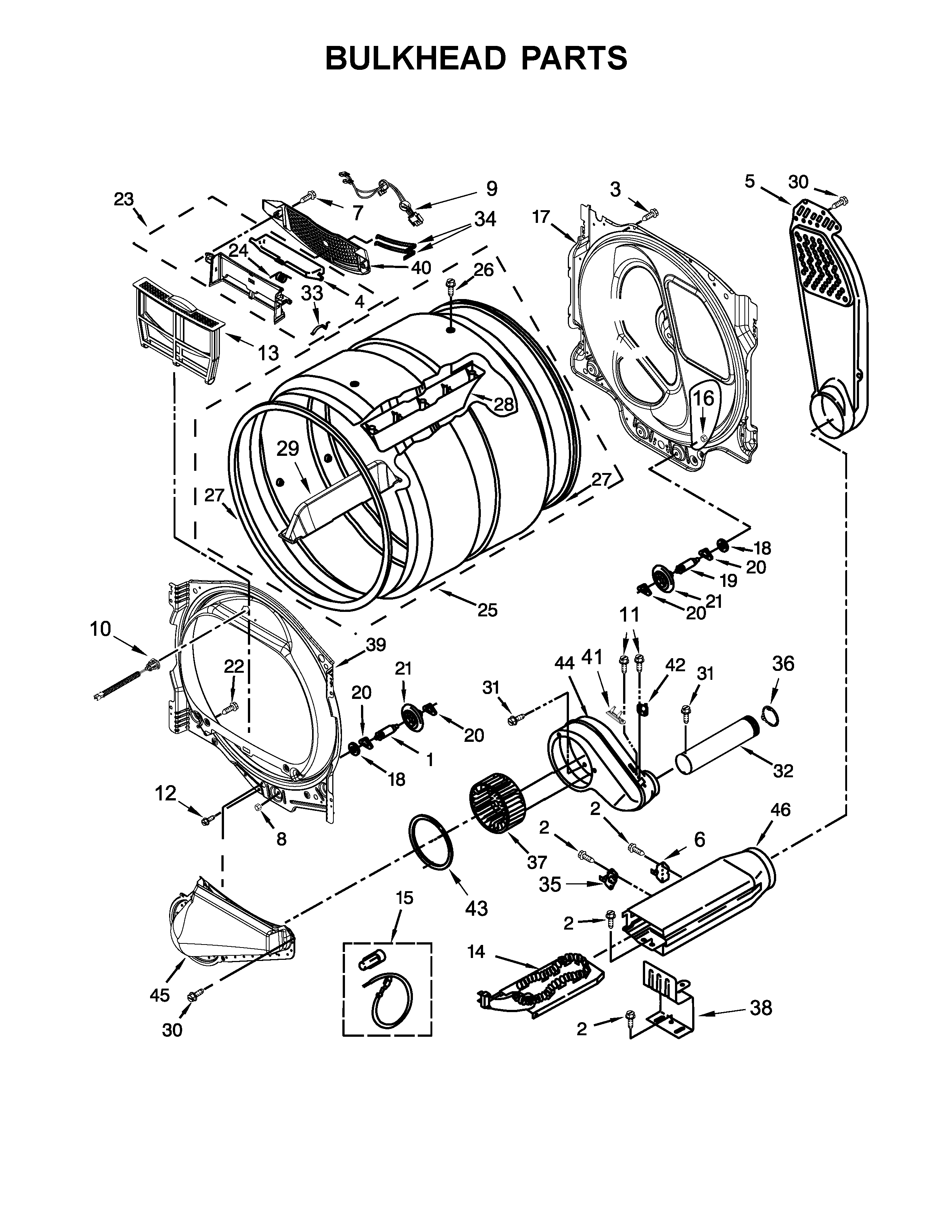 Bulkhead parts