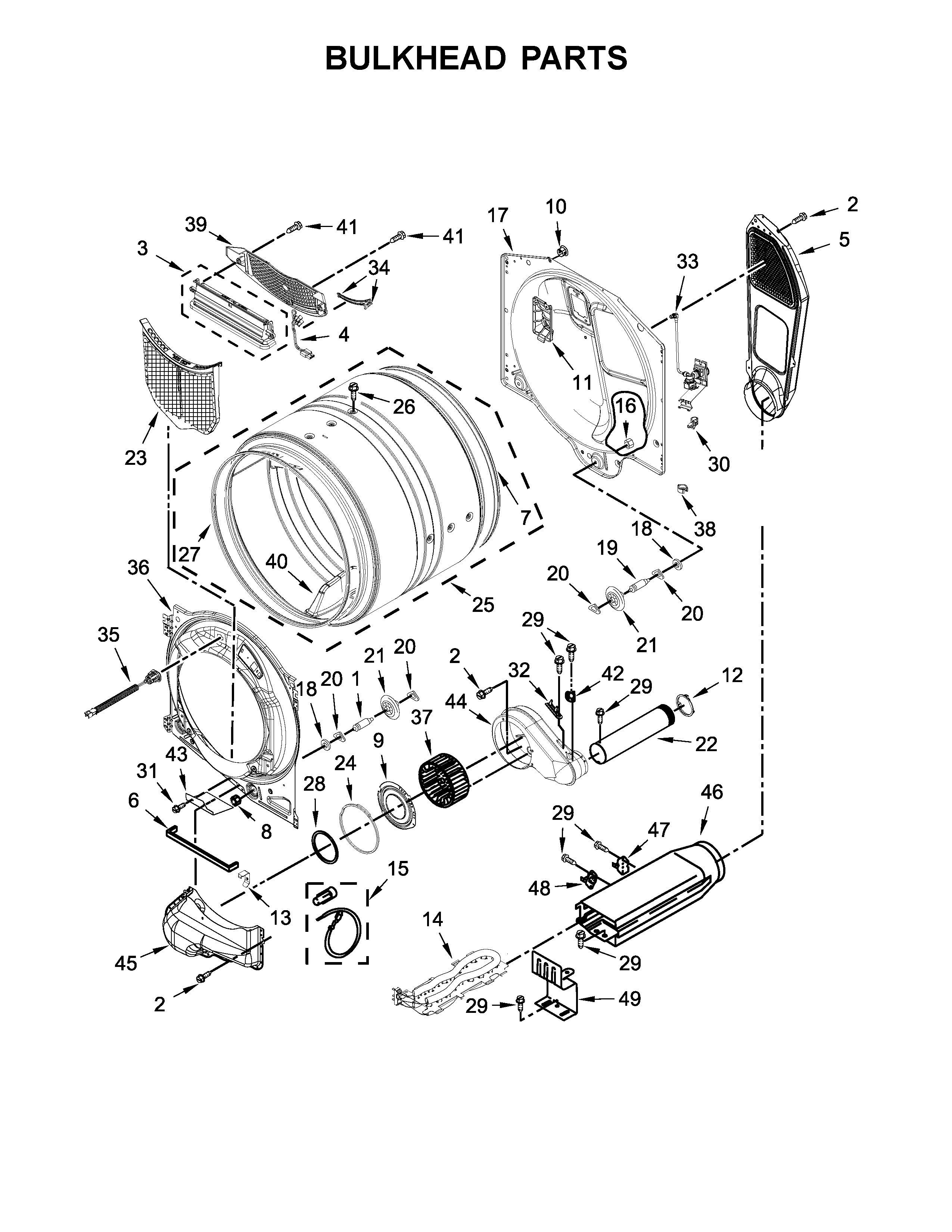 Bulkhead parts