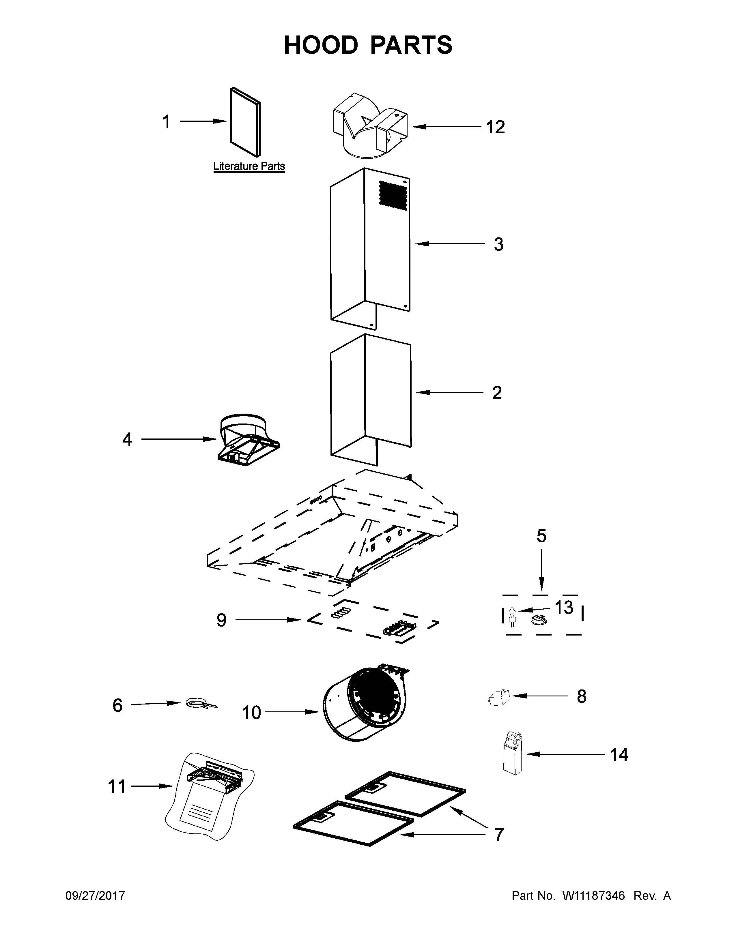Hood parts