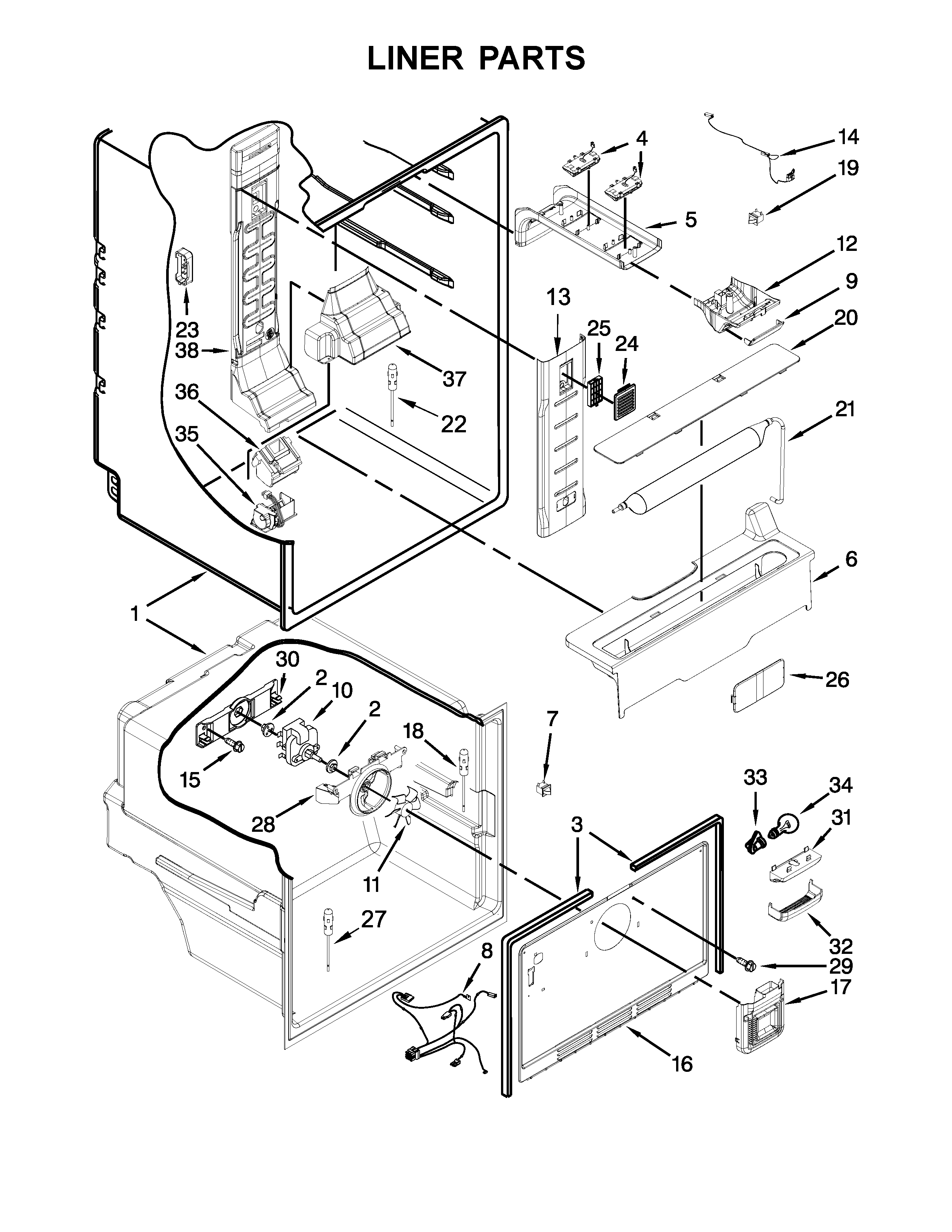 Liner parts