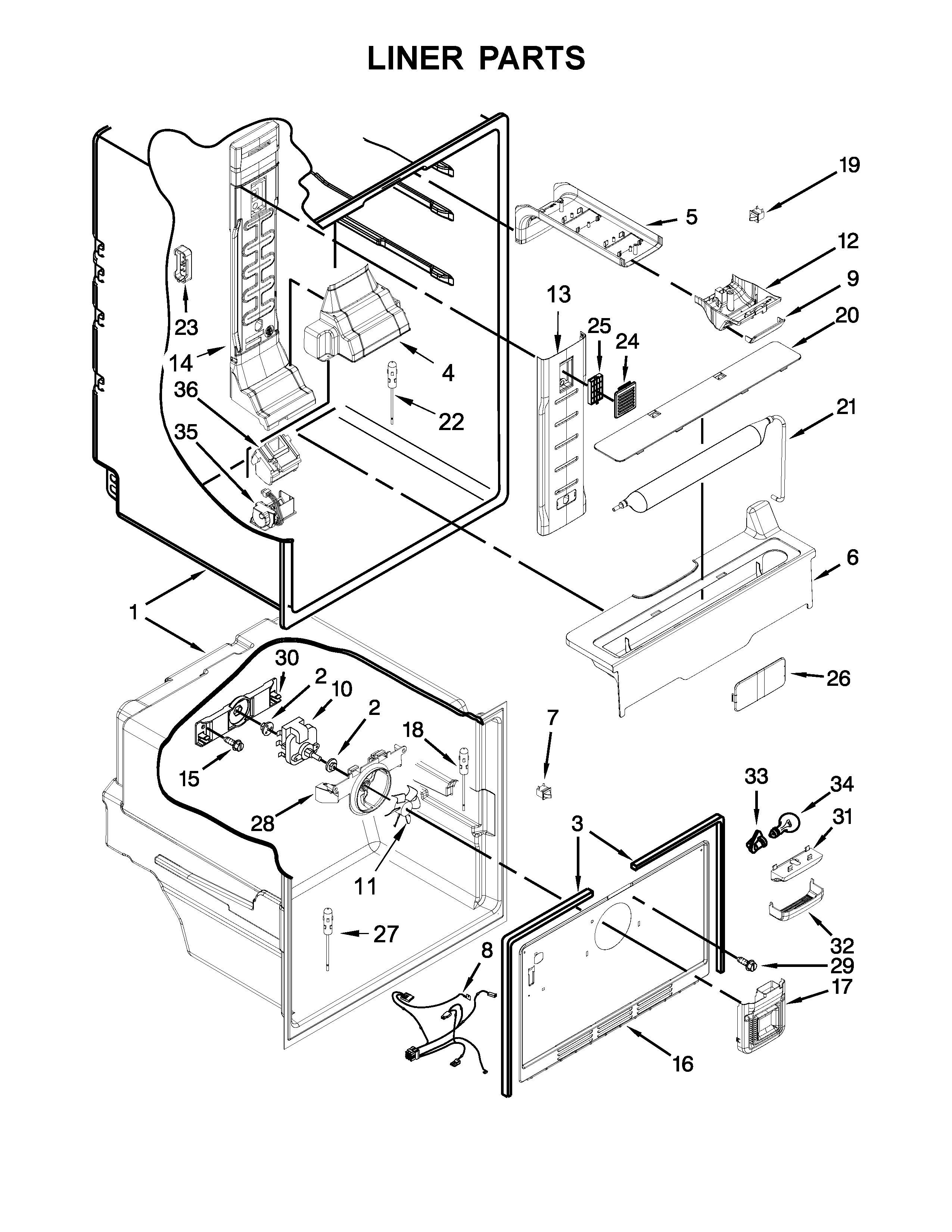 Liner parts