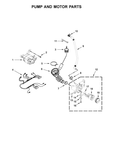 Pump and motor parts