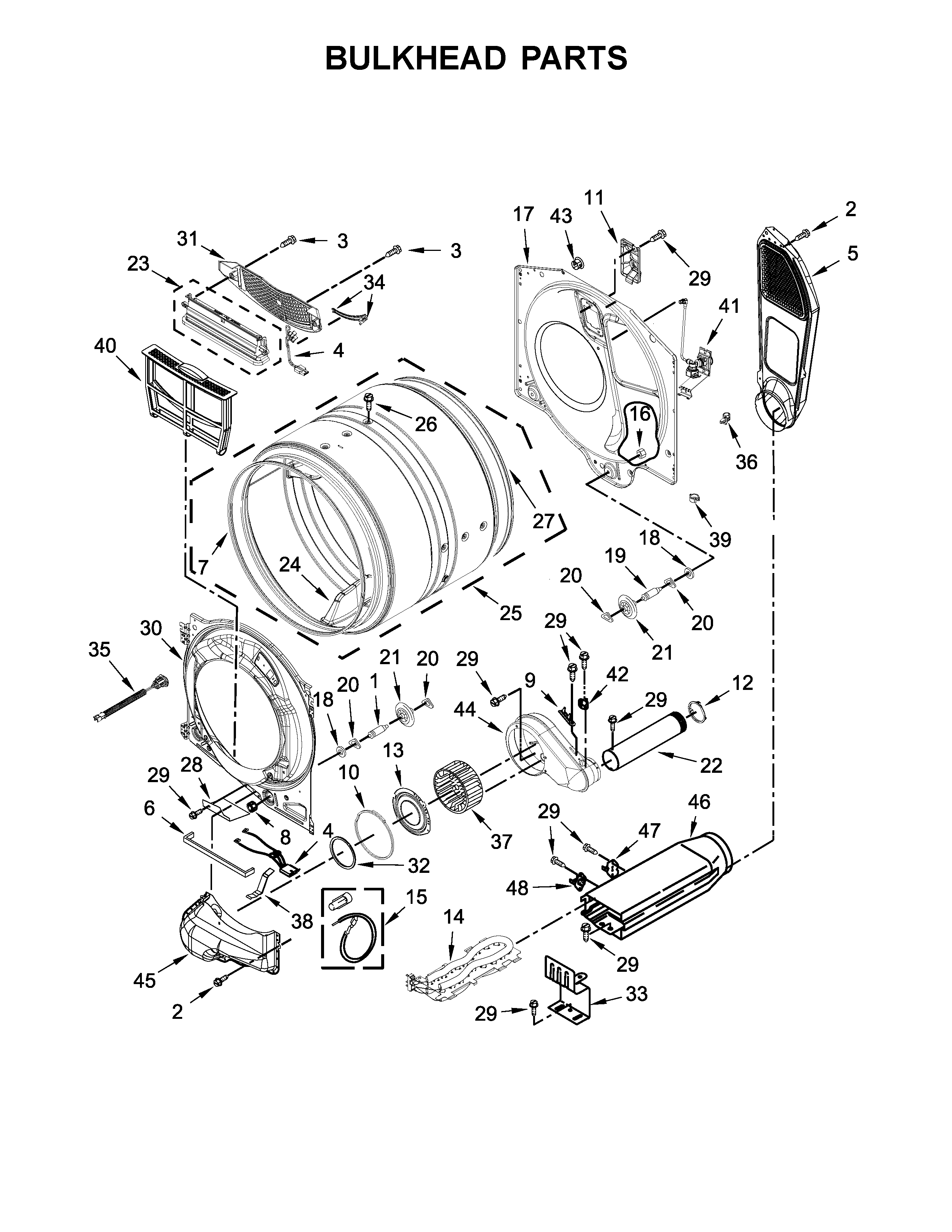 Bulkhead parts