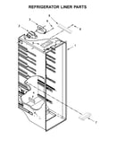 Refrigerator liner parts