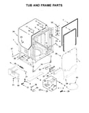 Tub and frame parts