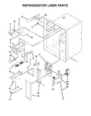 Refrigerator liner parts