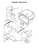 Freezer liner parts