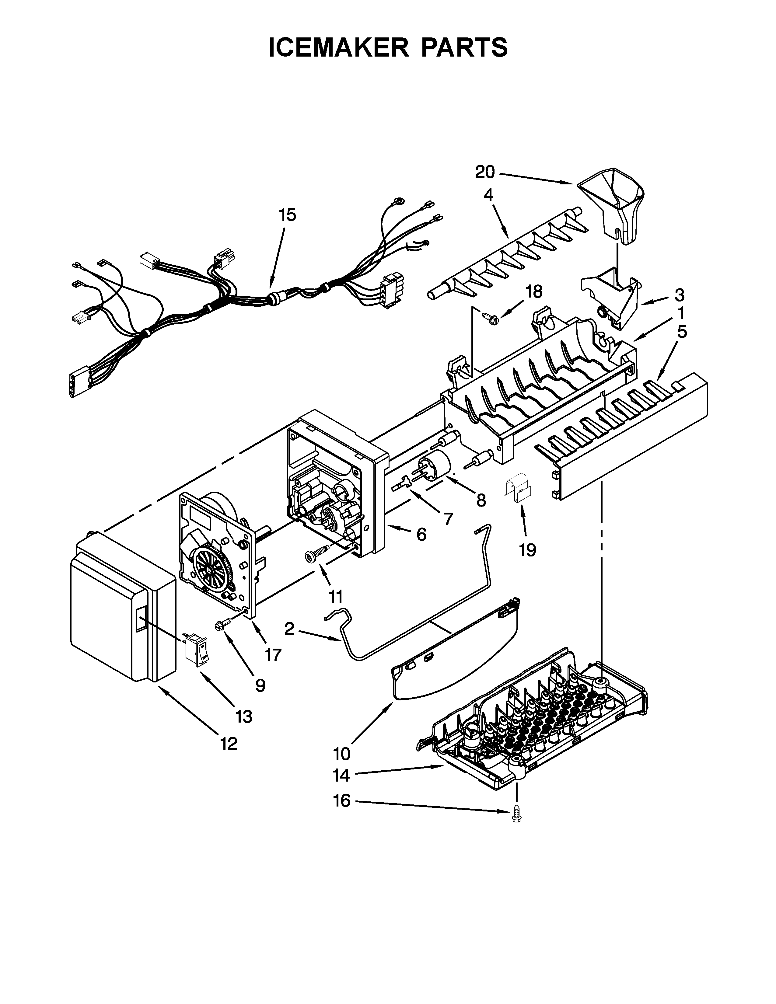 Icemaker parts