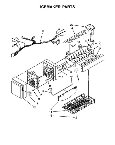 Icemaker parts