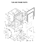 Tub and frame parts