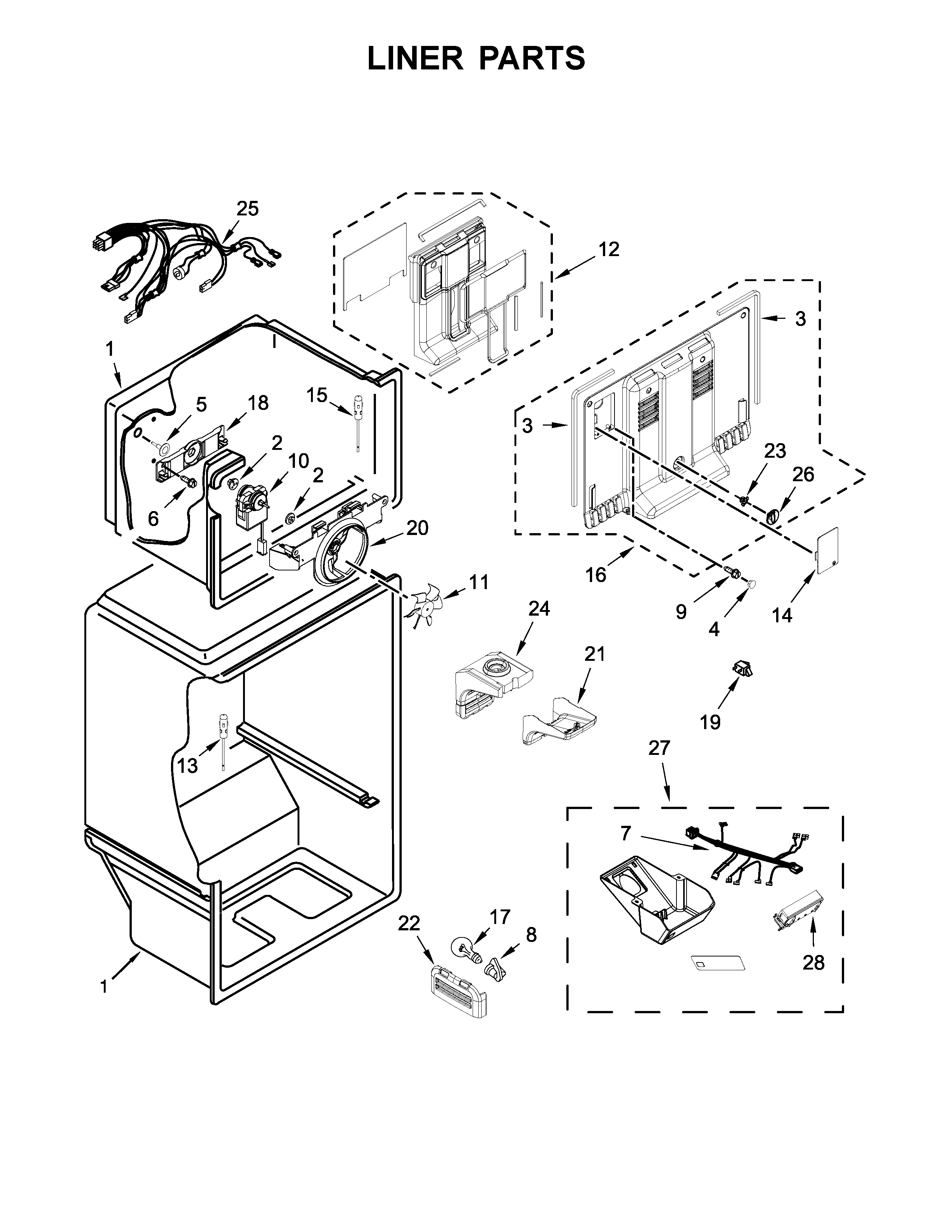 Liner parts