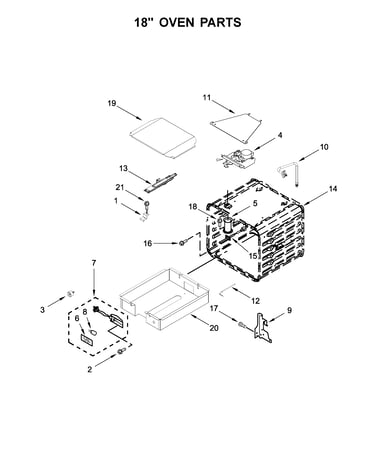 18" oven parts