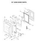 18" oven door parts