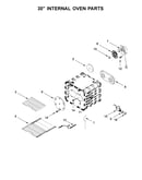 30" internal oven parts