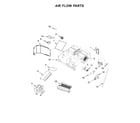 Maytag MMV5219FW2 air flow parts diagram