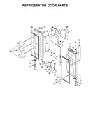 Refrigerator door parts